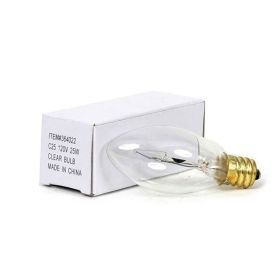 Short 25 Watt Light Bulb - Box of 25