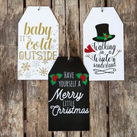 Set of Three Holiday Script Tags