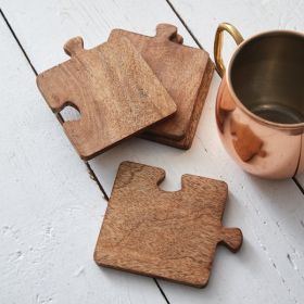 Set of Four Puzzle Coasters