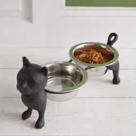 Cast Iron Cat Feeder