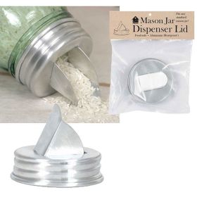 Mason Jar Grain Pourer Lid - Box of 4