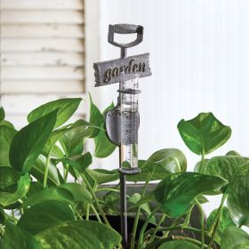 Garden Shovel Rain Gauge Garden Pick - Box of 2