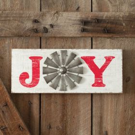 Farmhouse Joy Christmas Sign