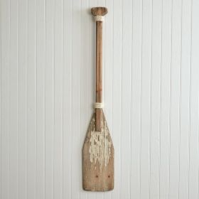 Reclaimed Wood Wall Oar