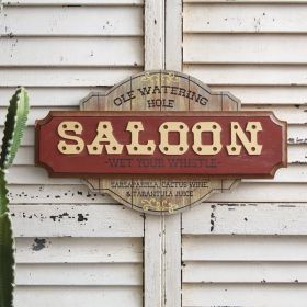 Saloon Wall Sign