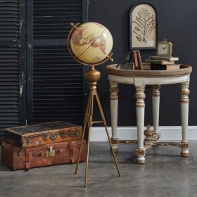 World Globe on Tripod Stand