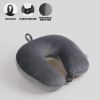 U Shaped Memory Foam Neck Pillows Soft Slow Rebound Space Travel Pillow Massage Sleeping Airplane Pillow Neck Cervical Bedding - Basic Pillow - China