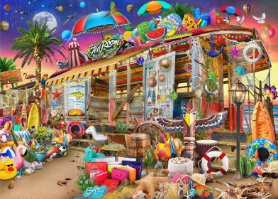 Beach Fantasy Jigsaw Puzzles 1000 Piece - Default Title