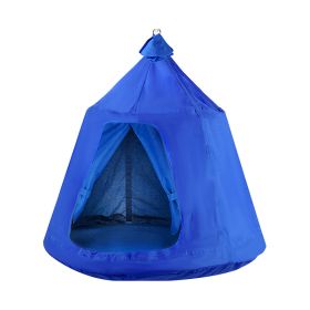 Adult Indoor Outdoor Hanging Tent Suit Hammock - Blue - Hammocks