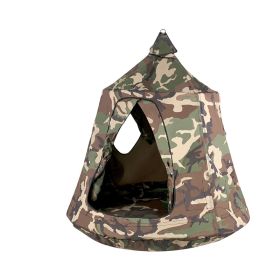 Adult Indoor Outdoor Hanging Tent Suit Hammock - Camouflage - Hammocks