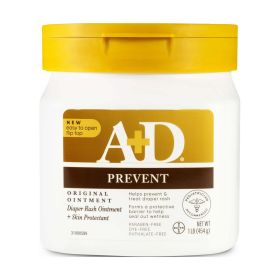 A+D Original Diaper Rash Ointment, Skin Protectant, 16 oz - A+D