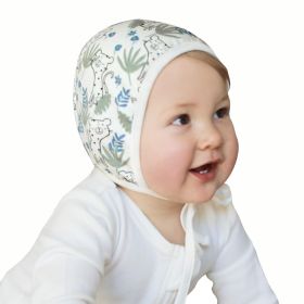 Bamboo and Cotton Double Sided Baby Beanie for Newborns Hospital Hat Reversible Breathable All Seasons Bonnet NB Size 0 Months - KLUSHA