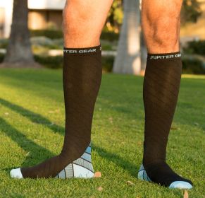 Endurance Compression Socks for Running & Hiking - Blue