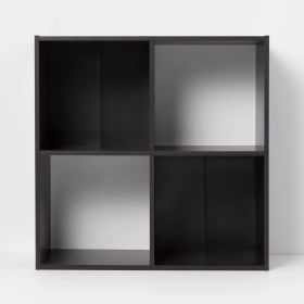 4 Cube Decorative Bookshelf - Brown