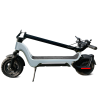 600W Electric balance scooter.  40 km/h speed LCD instrument, portable folding load 120kg climbing 18¬∞ range 50-70km LED lighting - PSS9PRO silver