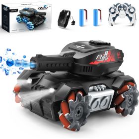 4DRC Y1 RC Crawler Scale Water Bullet Shooting Remote Control Cars,Kids 4WD Battle Stunt Car,All Terrain RC Truck with 360¬∞Rotating,Toy Gift for Boys