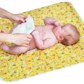 Portable Changing Pad for Home & Travel Waterproof Reusable Extra Large Size 31.5x25.5 inch Baby Changing Mat with Reinforced Double Seams - Baby Loov