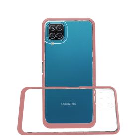 Sable Hub Phone Case for Samsung A12 | Hybrid TPU Bumper + PC Hard Cover, Anti Yellowing, Scratch Resistant, Slim Fit, Lightweight, Shockproof | Heavy