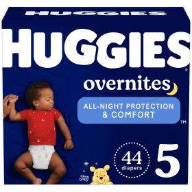 Huggies Overnites NIghttime Baby Diaper Size 5;  44 Count - Huggies