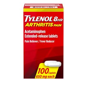 Tylenol 8 Hour Arthritis & Joint Pain Acetaminophen Caplets;  100 Count - Tylenol