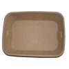 Disposable Cat Litter Box (5 Pack of Trays) Eco Friendly 100% Recycled Paper Cat Tray (Shipment From FBA) - Brown