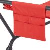 Polyester Hammock with Stand and Pillow for Outdoor , Multi color - Red