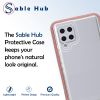 Sable Hub Phone Case Samsung A42 5G | Hybrid TPU Bumper + PC Hard Cover, Anti Yellowing, Scratch Resistant, Slim Fit, Lightweight, Shockproof | Heavy