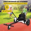 Kids And Adults Adjustable Hover Go Kart Hover Kart Stand Go Kart Seat for 6.5'' 8'' 10'' Two Wheel Self Balancing Scooter (Anti-Turning Go Kart) - Bl