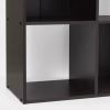 4 Cube Decorative Bookshelf - Brown