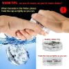 10 LED Submersible Lights Underwater Waterproof Wedding Vase Base Lamp Underwater Night Lamp Outdoor Vase Bowl Garden Party Decoration - 1Pcs