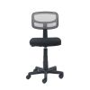 Mesh Task Chair with Plush Padded Seat - Gray