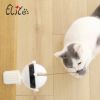 Automatic Cat Teasing Toy, Electric Lifting Toy, Interactive Rotating Ball - white