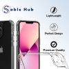 Sable Hub Compatible for iPhone 11 Clear Case | Transparent, Shockproof, Scratch Resistant, Protective Pouches - Hybrid Acrylic TPU Bayer Clear 1.5mm