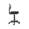 Mesh Task Chair with Plush Padded Seat - Gray