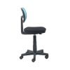 Mesh Task Chair with Plush Padded Seat - Teal