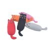 Cat Catnip Toys Playing Teeth Cleaning Plush Pillow Scratcher Pet Catnip Teeth Grinding Chew Toys - Pink