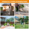 Hanging Chair Stand (Stand Only), Hammock Chair Stand for Indoor Outdoor, Heavy Duty 330 Pound Weight Capacity - As Picture