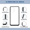 Sable Hub Phone Case for Samsung A72 | Hybrid TPU Bumper + PC Hard Cover, Anti Yellowing, Scratch Resistant, Slim Fit, Lightweight, Shockproof | Heavy