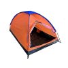 Outdoor Travel Mobile 2 Person Camping Tent  - Orange & Blue - Camping Tent