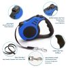 Pet Leash For Dog & Cat; Retractable Dog Leash Automatic Telescopic Tractor Dog Rope For Outdoors; dog leash - Deep Sky Blue - S