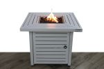 25" H x 30" W Steel Propane/Natural Gas Fire Pit Table - CM-0130