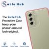 Sable Hub Phone Case for Samsung S21 Fe | Hybrid TPU Bumper + PC Hard Cover, Anti Yellowing, Scratch Resistant, Slim Fit, Lightweight, Shockproof | He