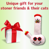 Lil' Billie Bong 420 Cat Toy - Multi