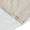 Faux Linen Rod Pocket and Back Tab Fleece Lined Curtain Panel(Only 1 Pc Panel) - as Pic