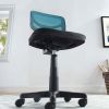 Mesh Task Chair with Plush Padded Seat - Teal